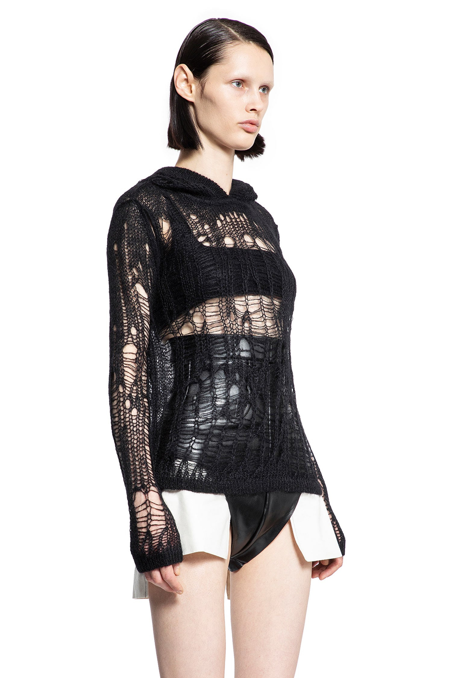 Spider-Hoodie-In-Net-Knit - 2