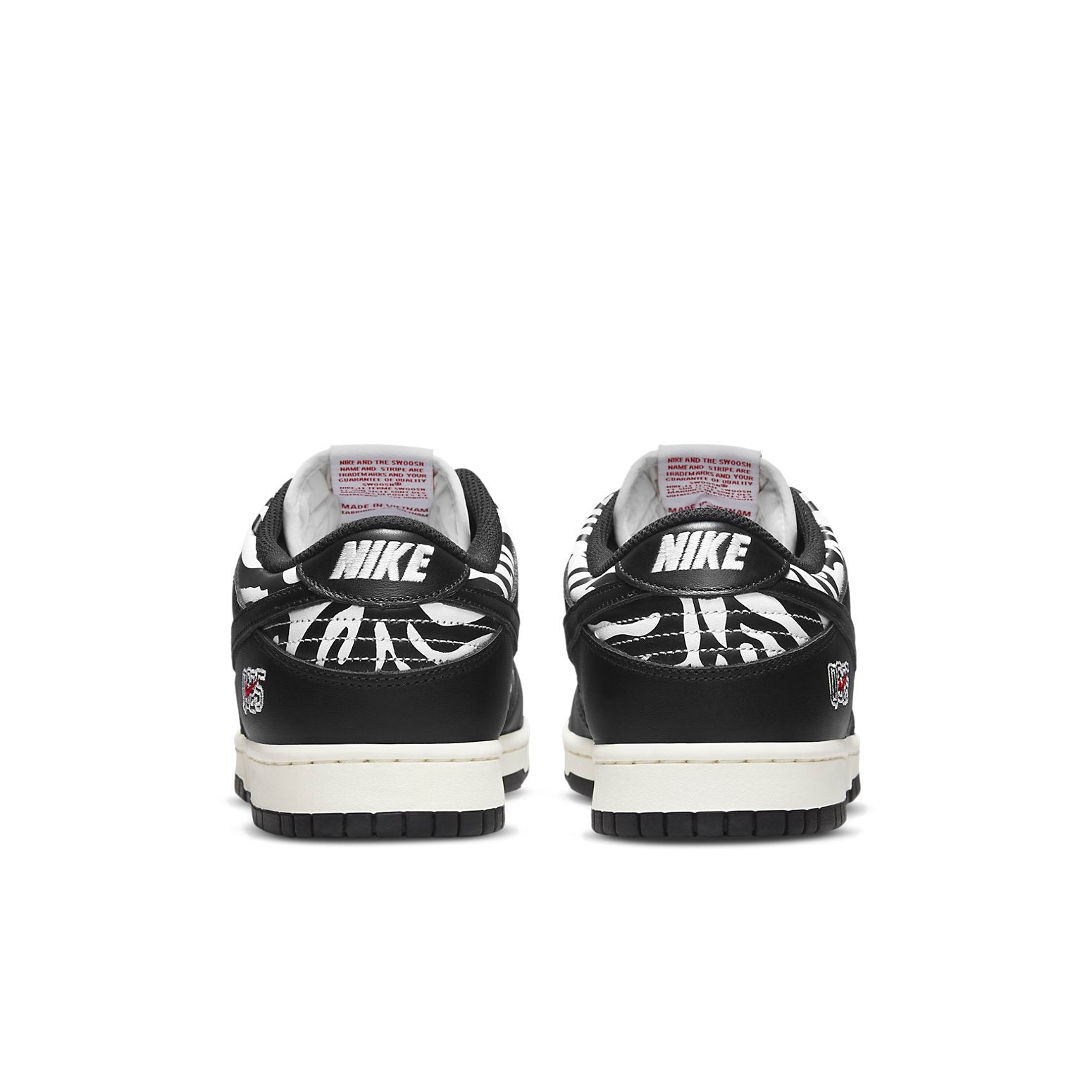 Nike X Quartersnacks SB Dunk Low 'Little Debbies Zebra Cakes' DM3510-001 - 5