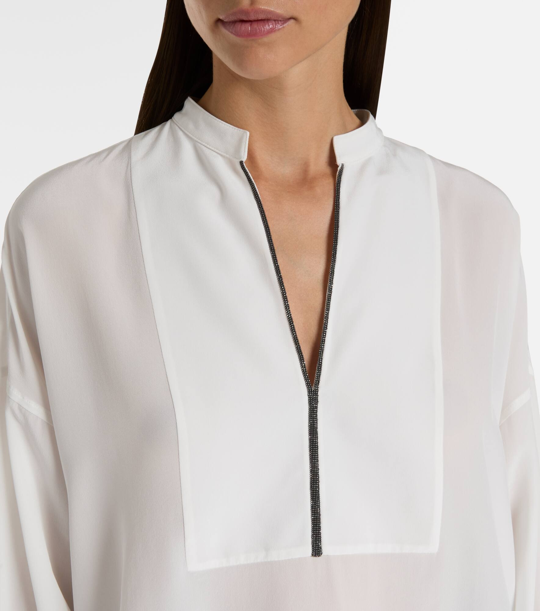 Monili silk blouse - 4