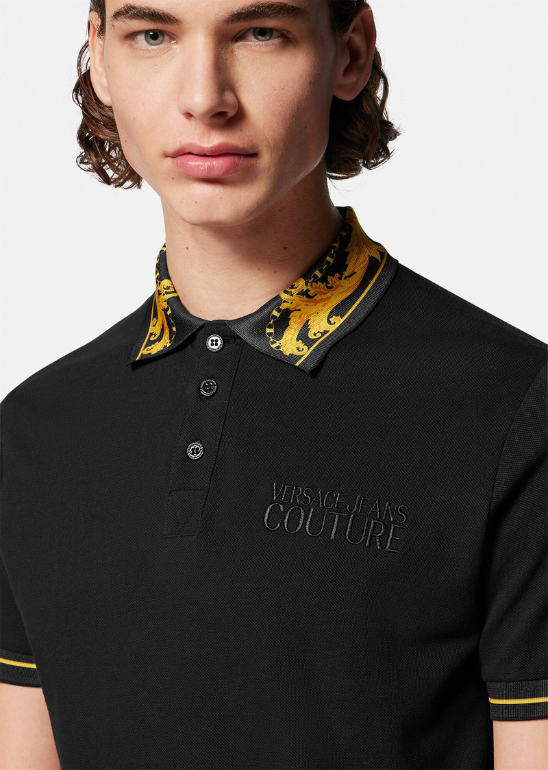 Chain Couture Polo Shirt 5