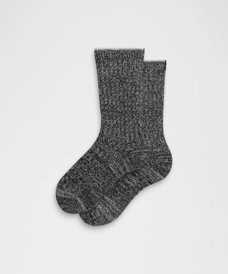 Unisex Crew Length Ragg Socks *Shine 1