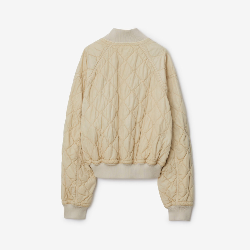 Quilted Nylon Bomber Jacket 5
