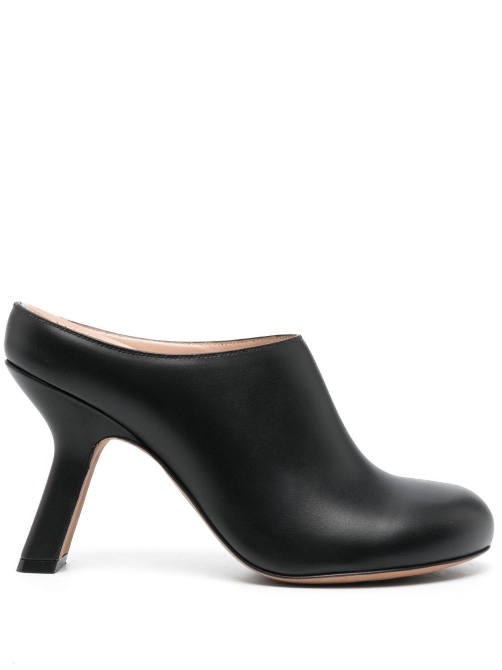 Terra 90mm leather mules - 1