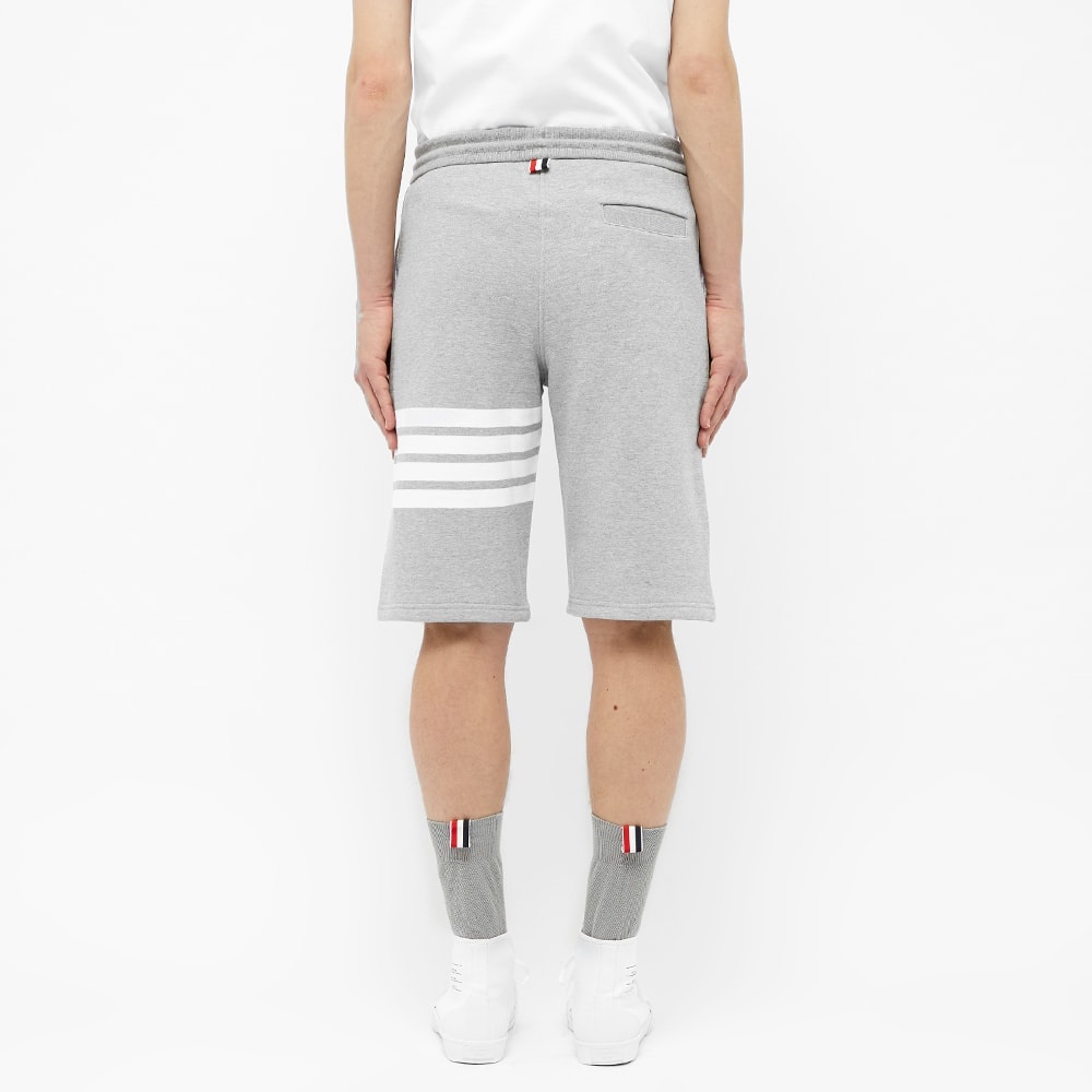 Thom Browne Engineered Stripe Sweat Shorts - 5