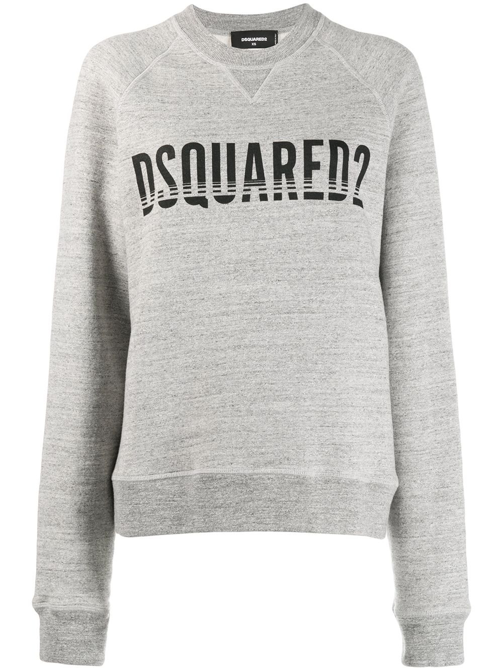 logo print sweatshirt - 1