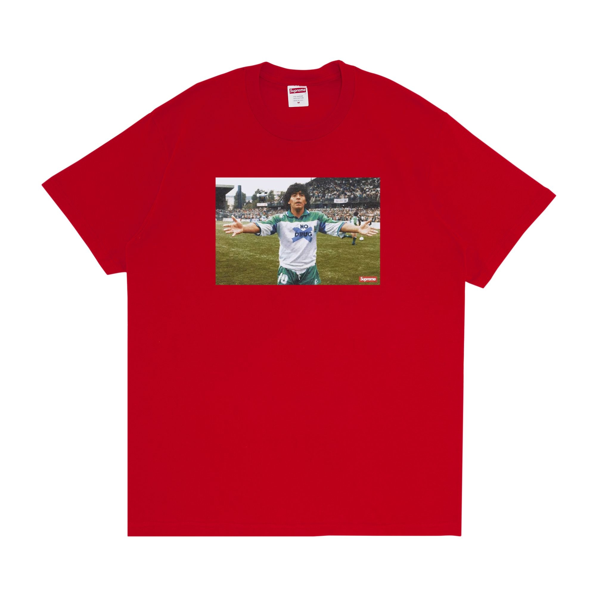 Supreme Maradona Tee 'Red' - 1