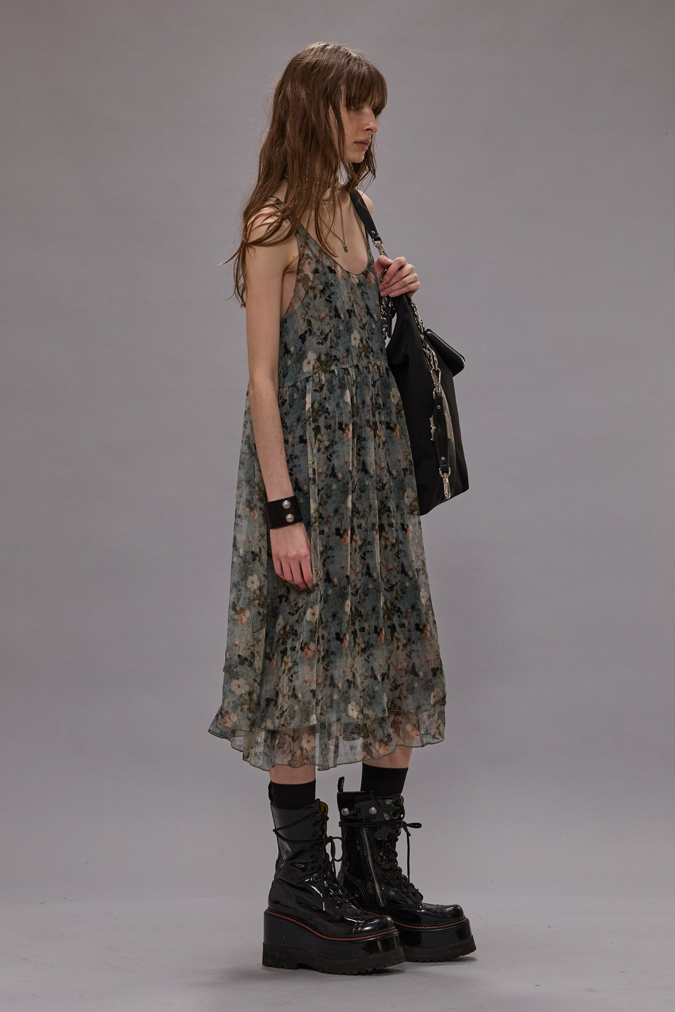 GATHERED TANK DRESS - 2