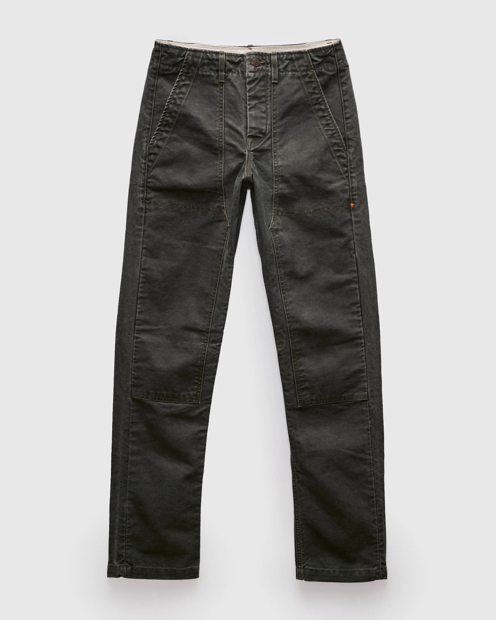 Hencye Double Knee Workpant in Washed Slate - 1