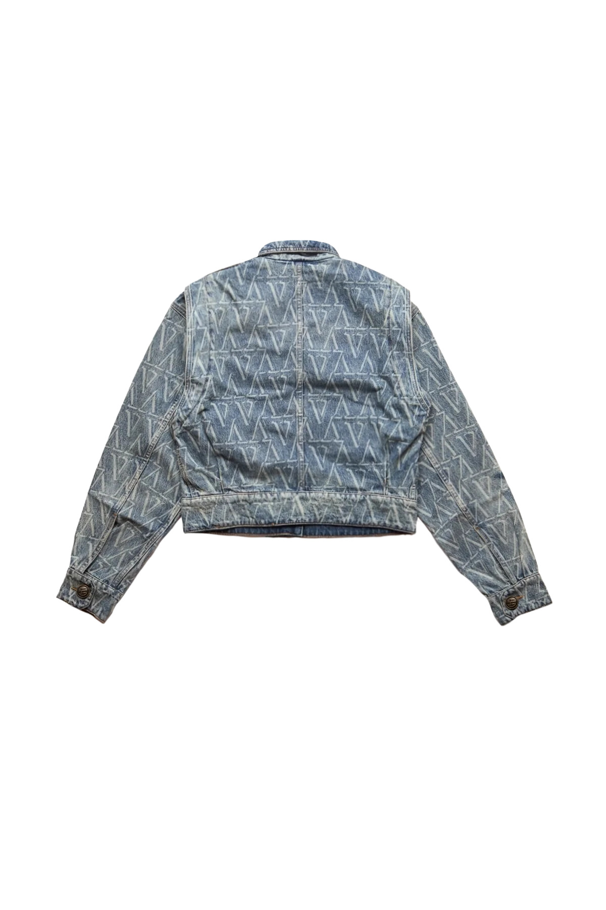 Vaquera Women Denim Jacket Woven Blue - 2