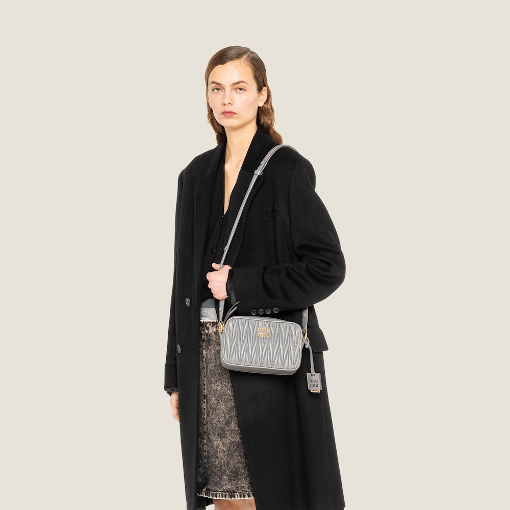 Matelassé nappa leather shoulder bag - 2
