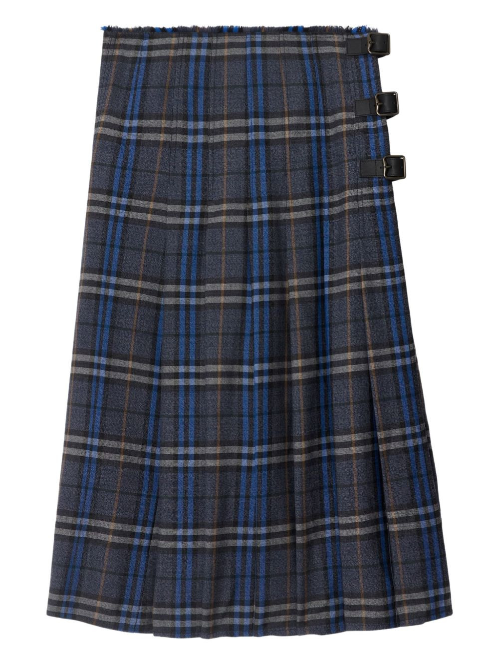 check wool midi kilt - 1