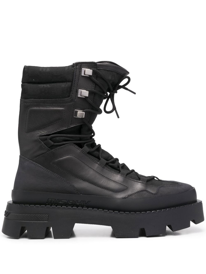 Ibiza mid-calf cargo boots 1
