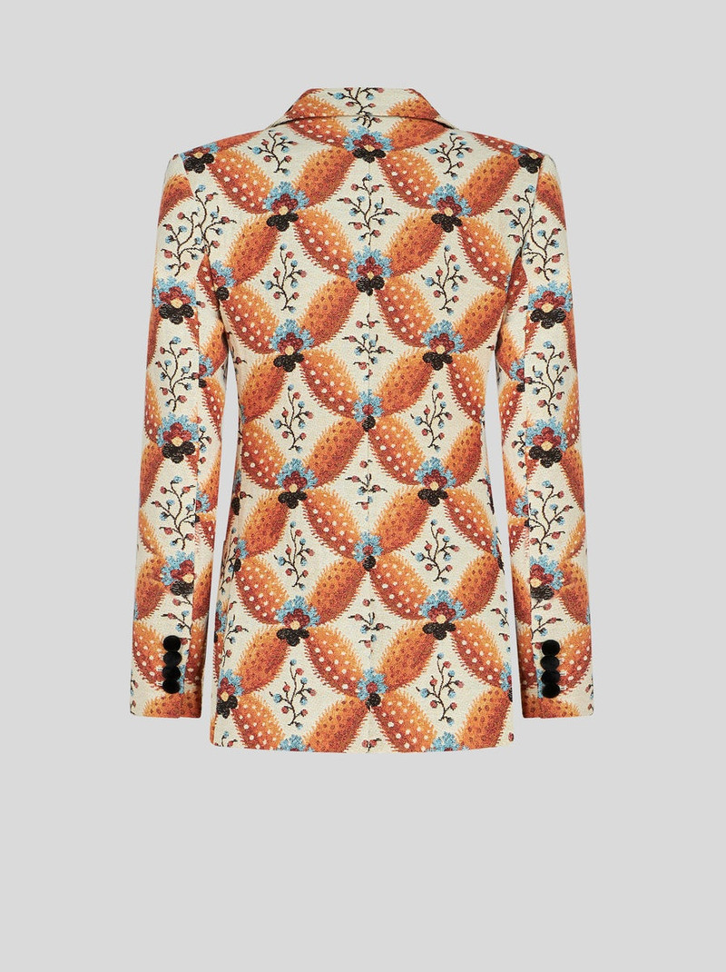 Etro JACQUARD JACKET WITH GEOMETRIC PATTERN outlook
