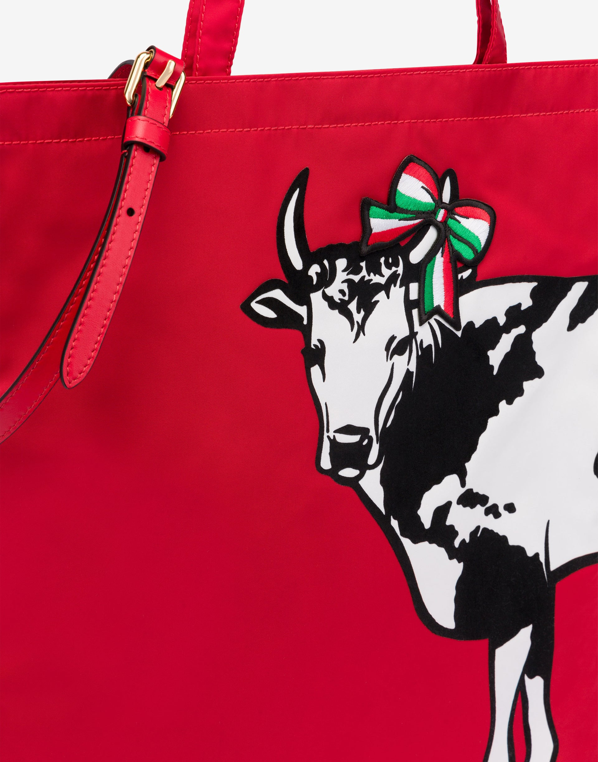 PRINTED TOTE ARCHIVE COW - 3