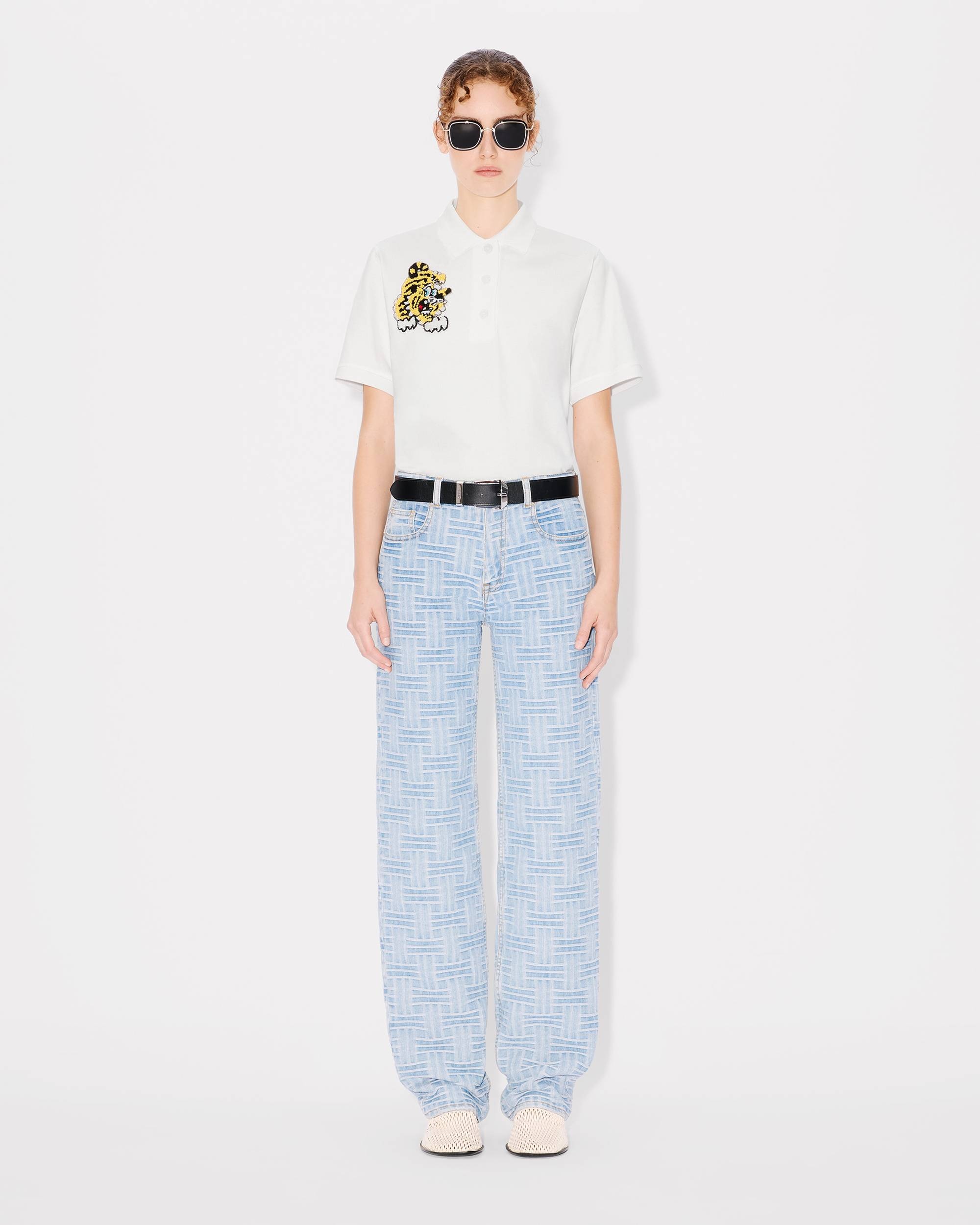 'KENZO by Verdy' embroidered polo in cotton - 5