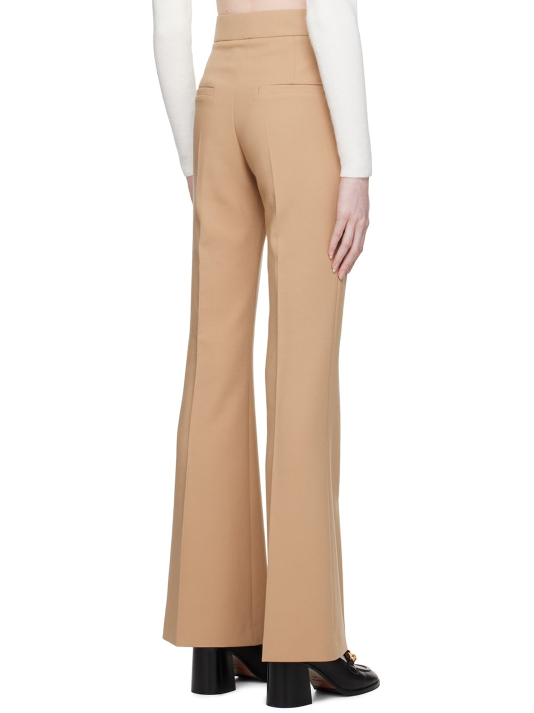 Beige Hismara Trousers - 3
