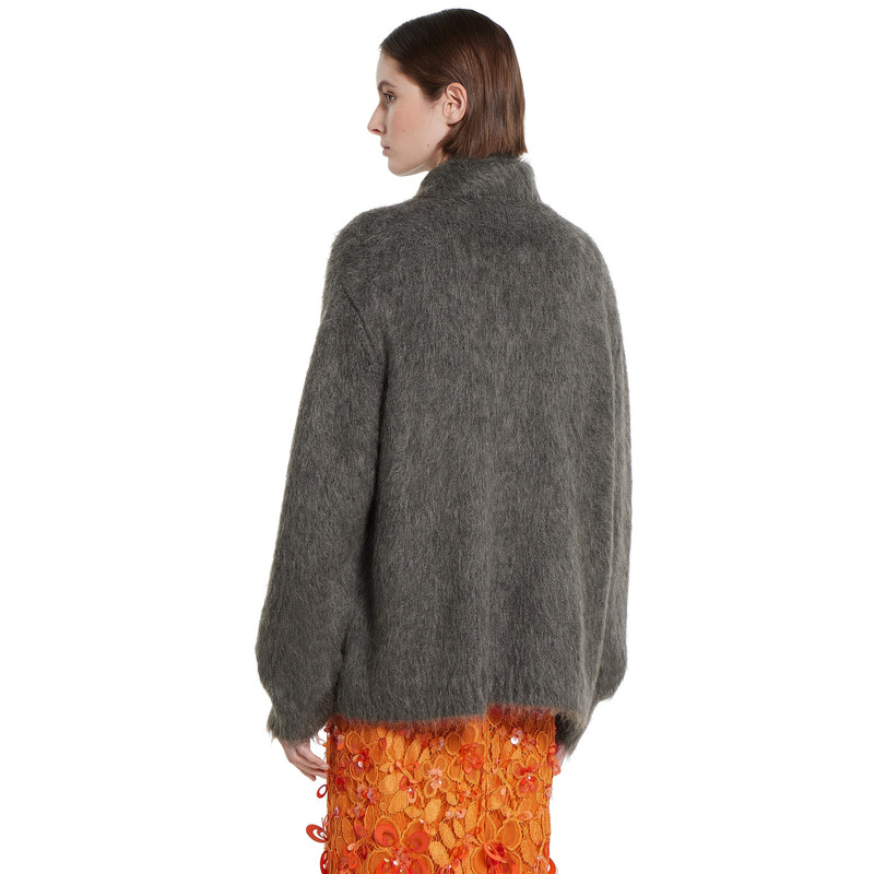 Brushed extra fine mohair cardigan 4