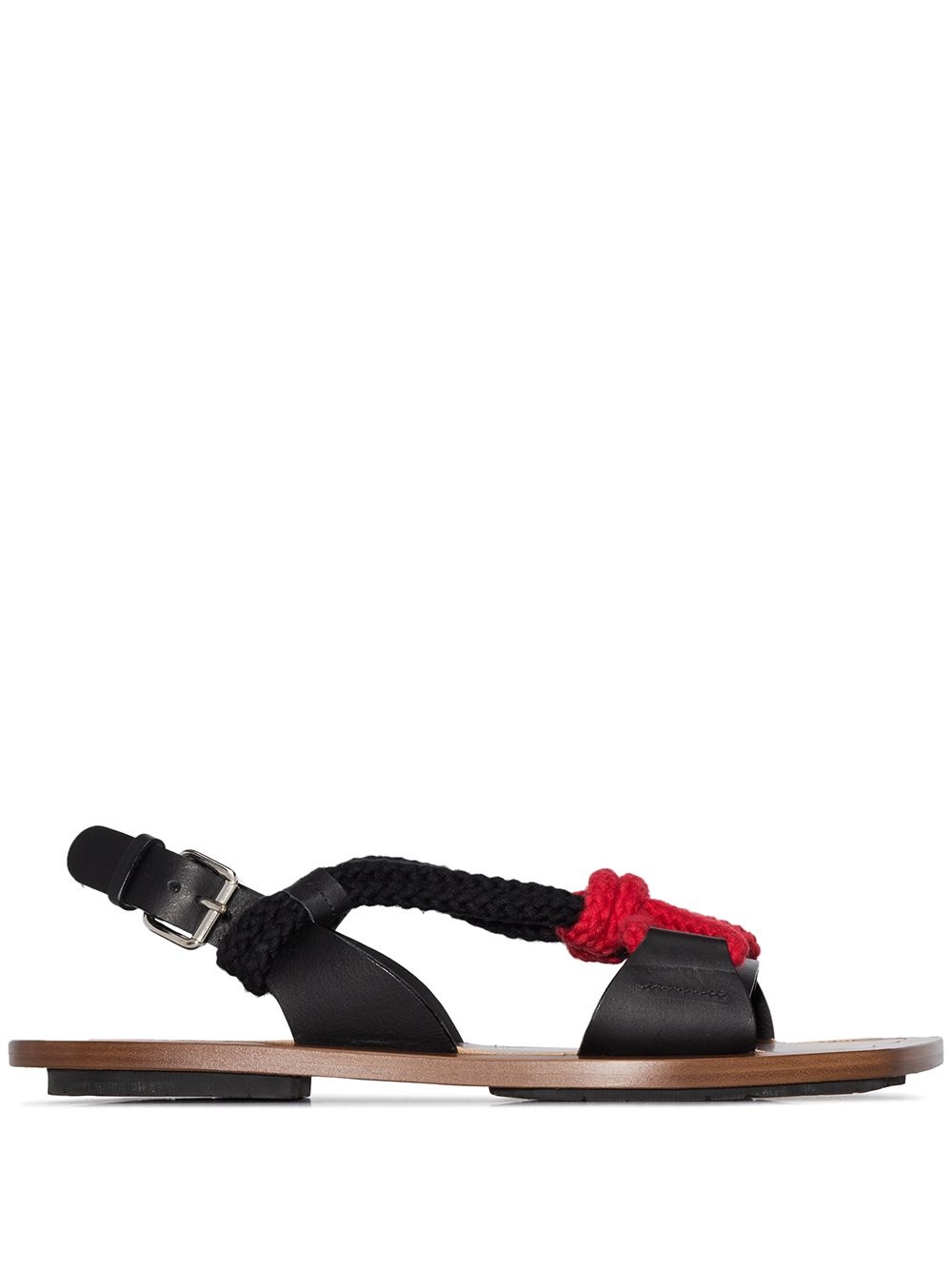 rope strap sandals - 1