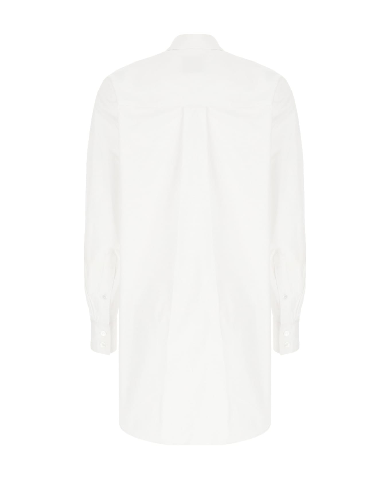 White Poplin Shirt - 2