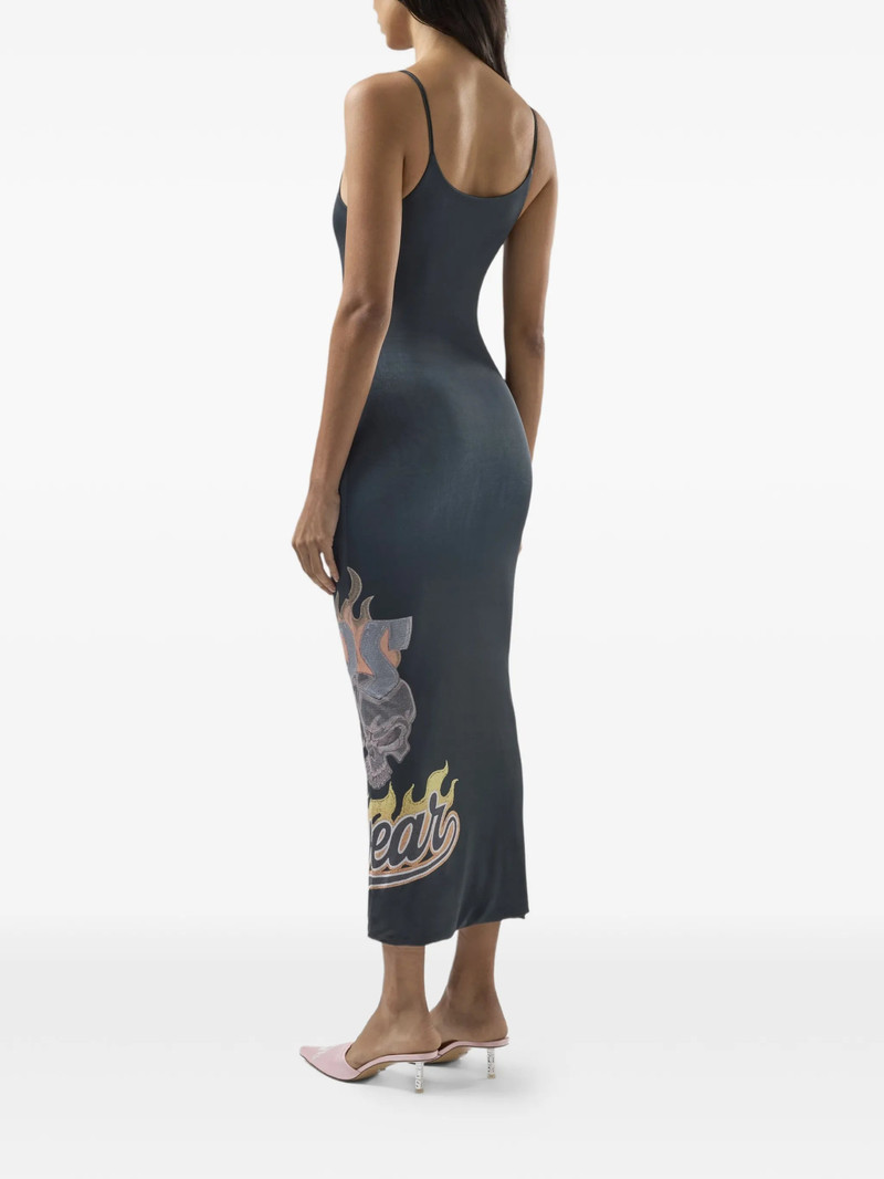 Gcds Graphic-print Midi Dress 3