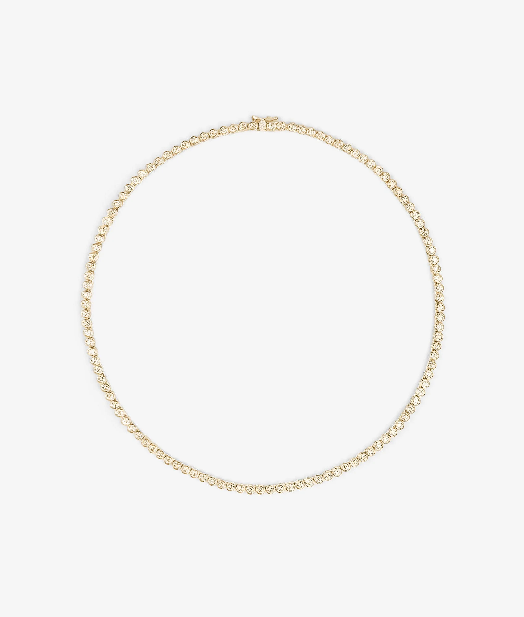SHASHI Bezel Tennis Necklace - 1