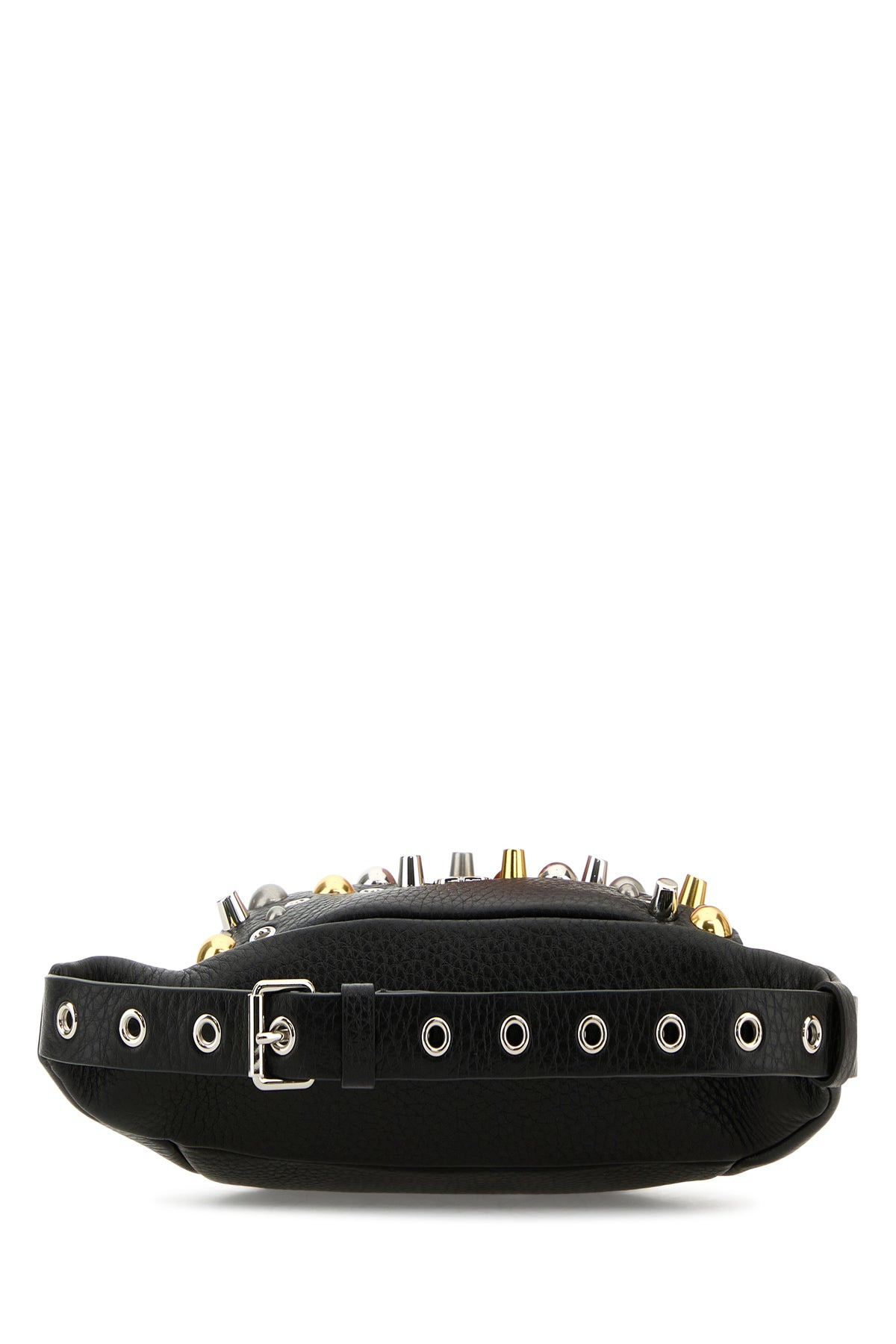 Black leather Nellcôte belt bag - 3