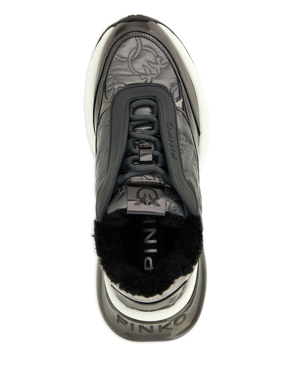 Ariel 19 quilted logo-detail sneakers - 4
