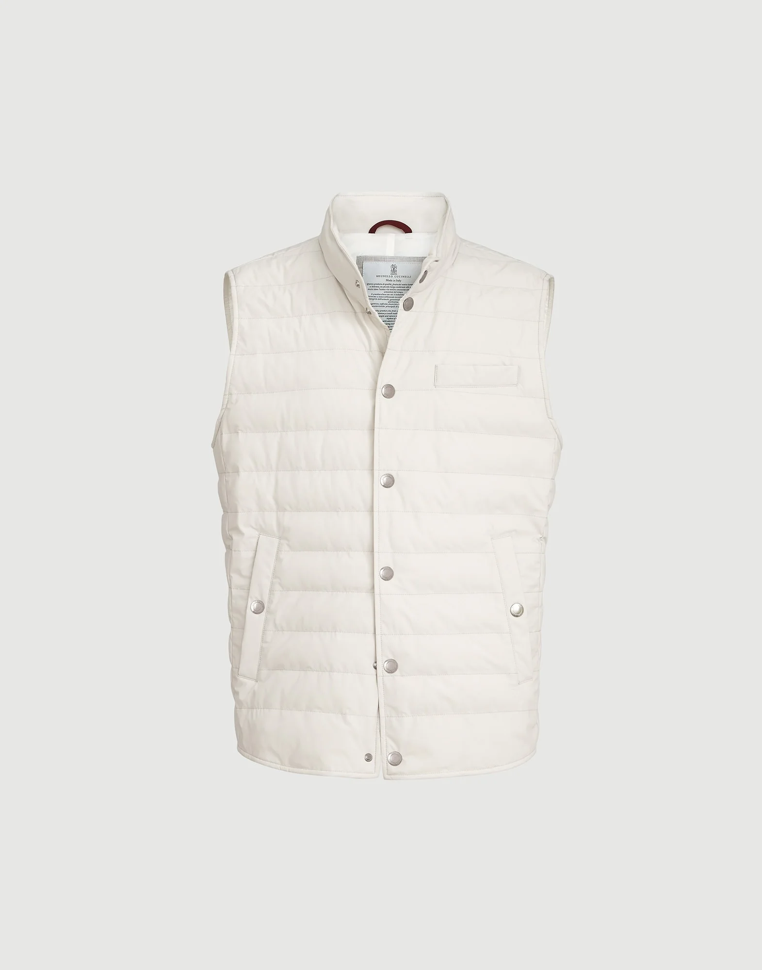 Bonded taffeta lightweight down vest - 1
