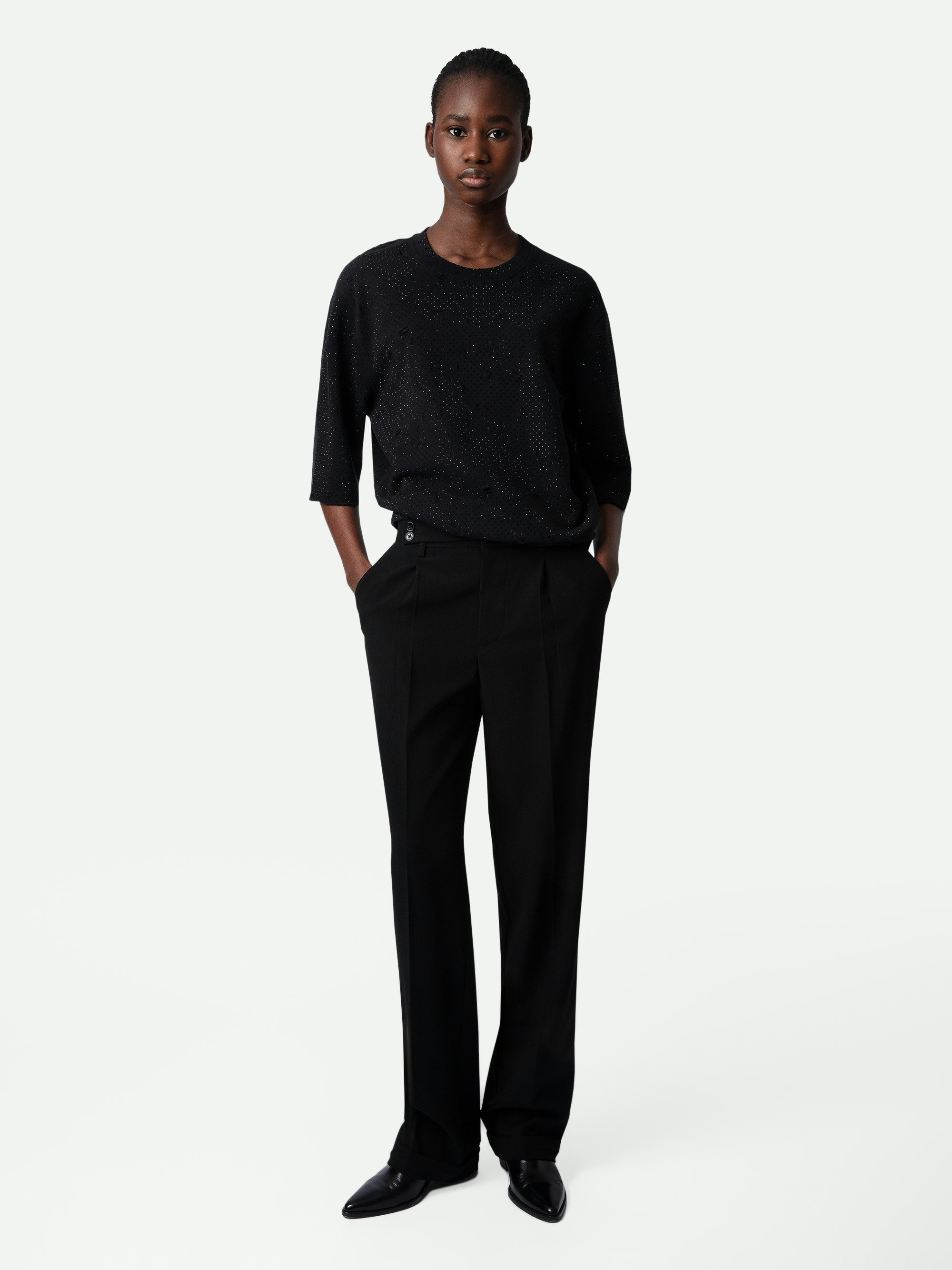 Edmond Diamanté Sweatshirt - 2