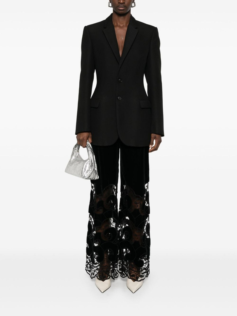 ELIE SAAB velvet trousers outlook