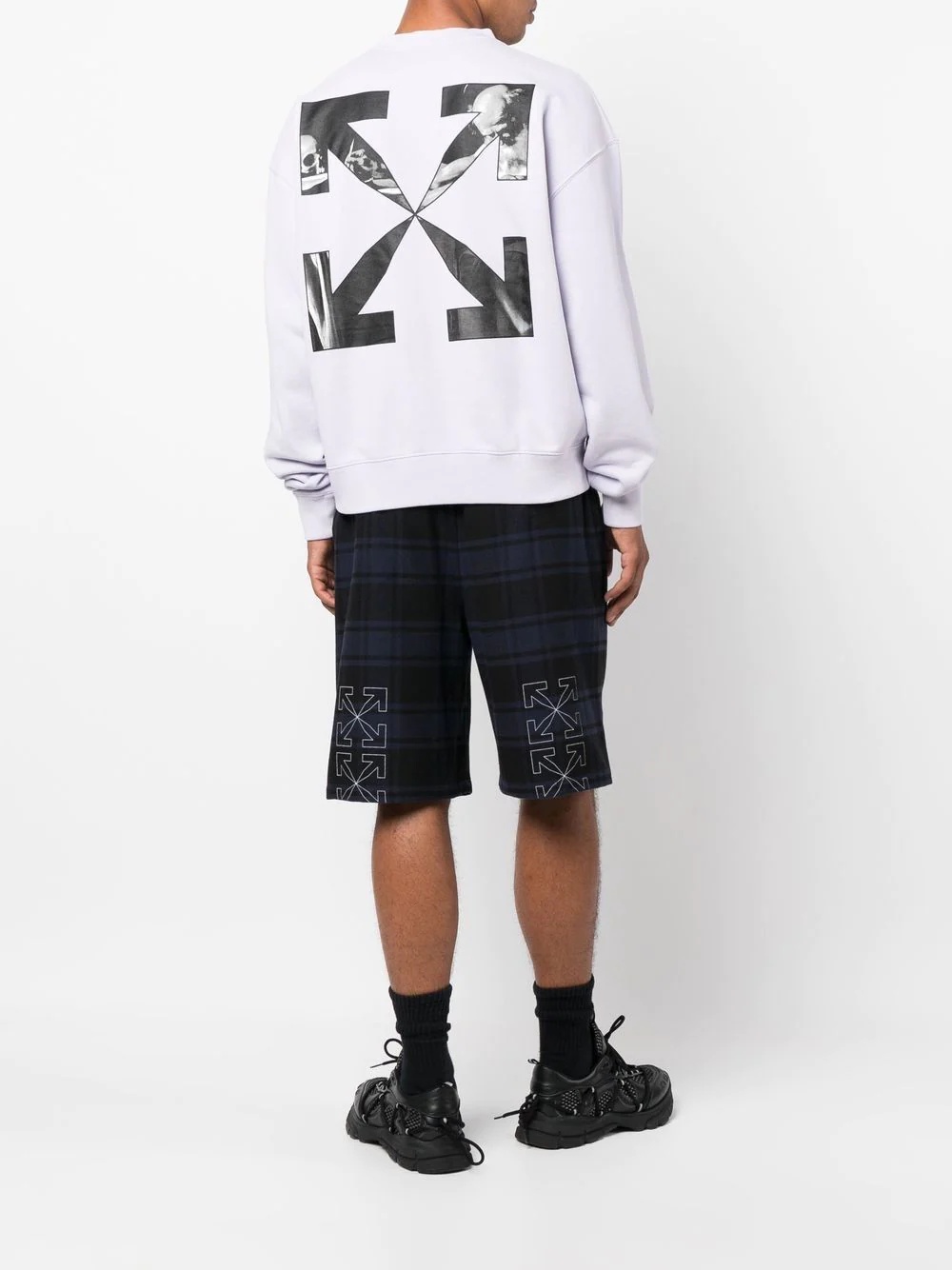 Arrows cotton sweatshirt - 2