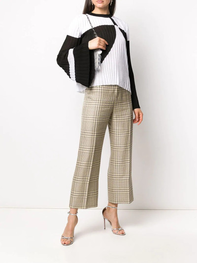 Balmain pleated knitted top outlook