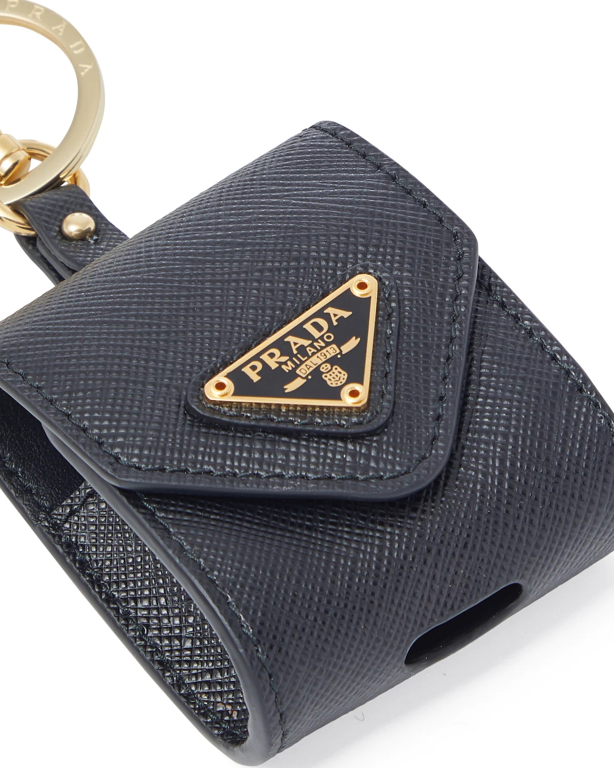 Saffiano leather AirPods case - 2