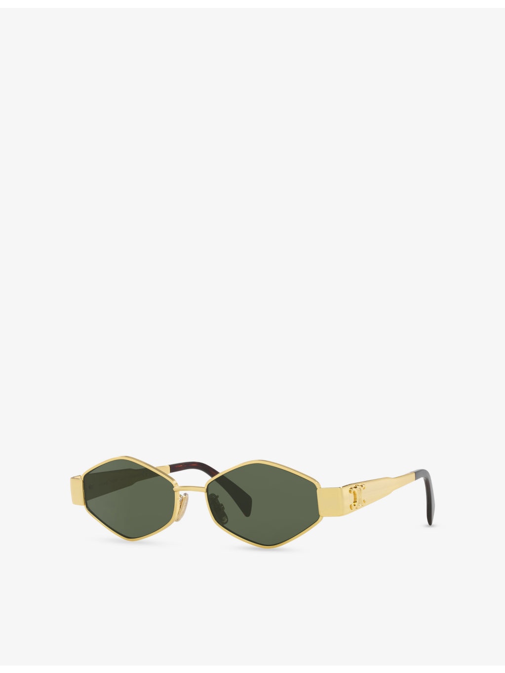 Metaltriomphe Irregular-Frame Metal Sunglasses - 2