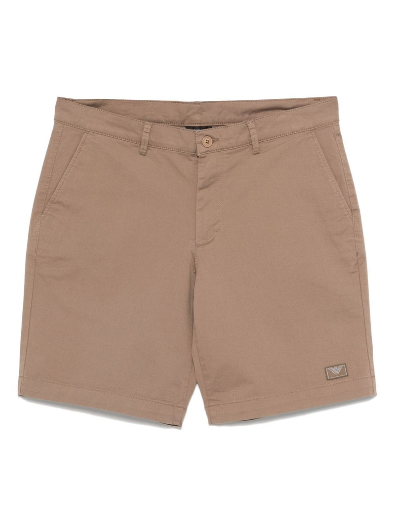 logo-patch shorts 1