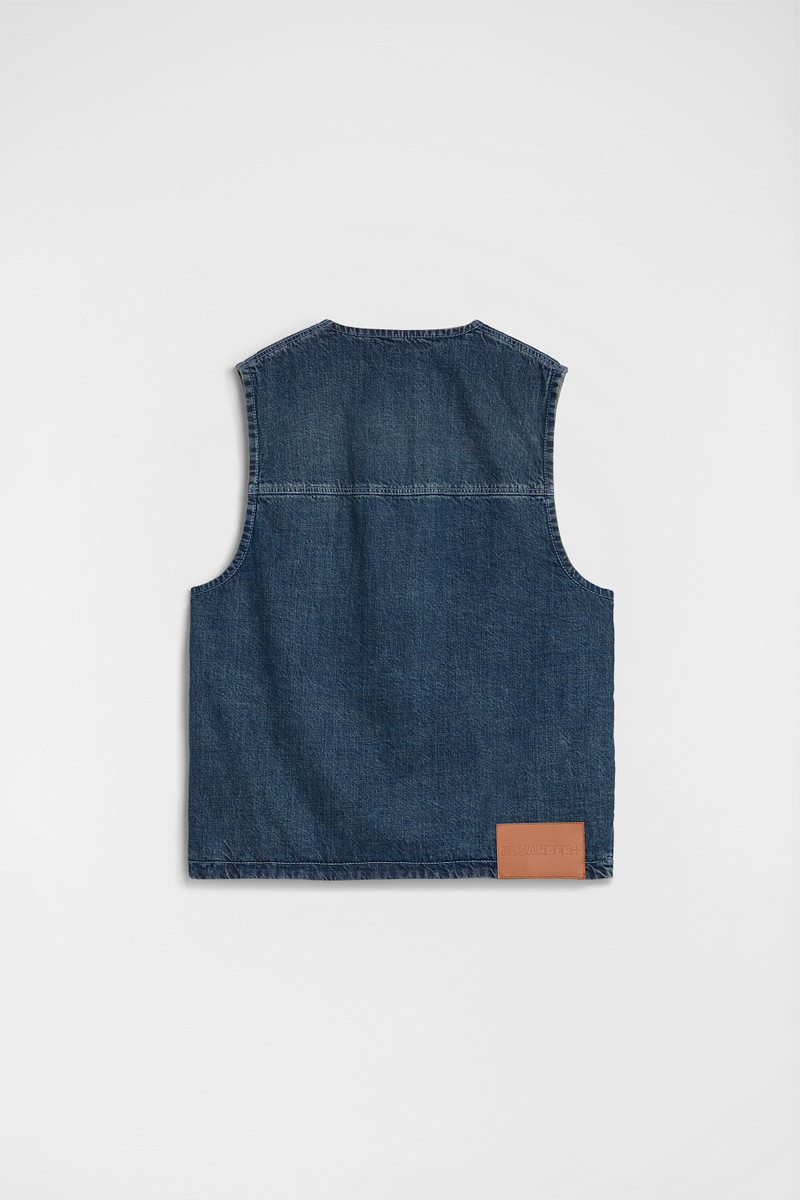 Denim Padded Vest 6