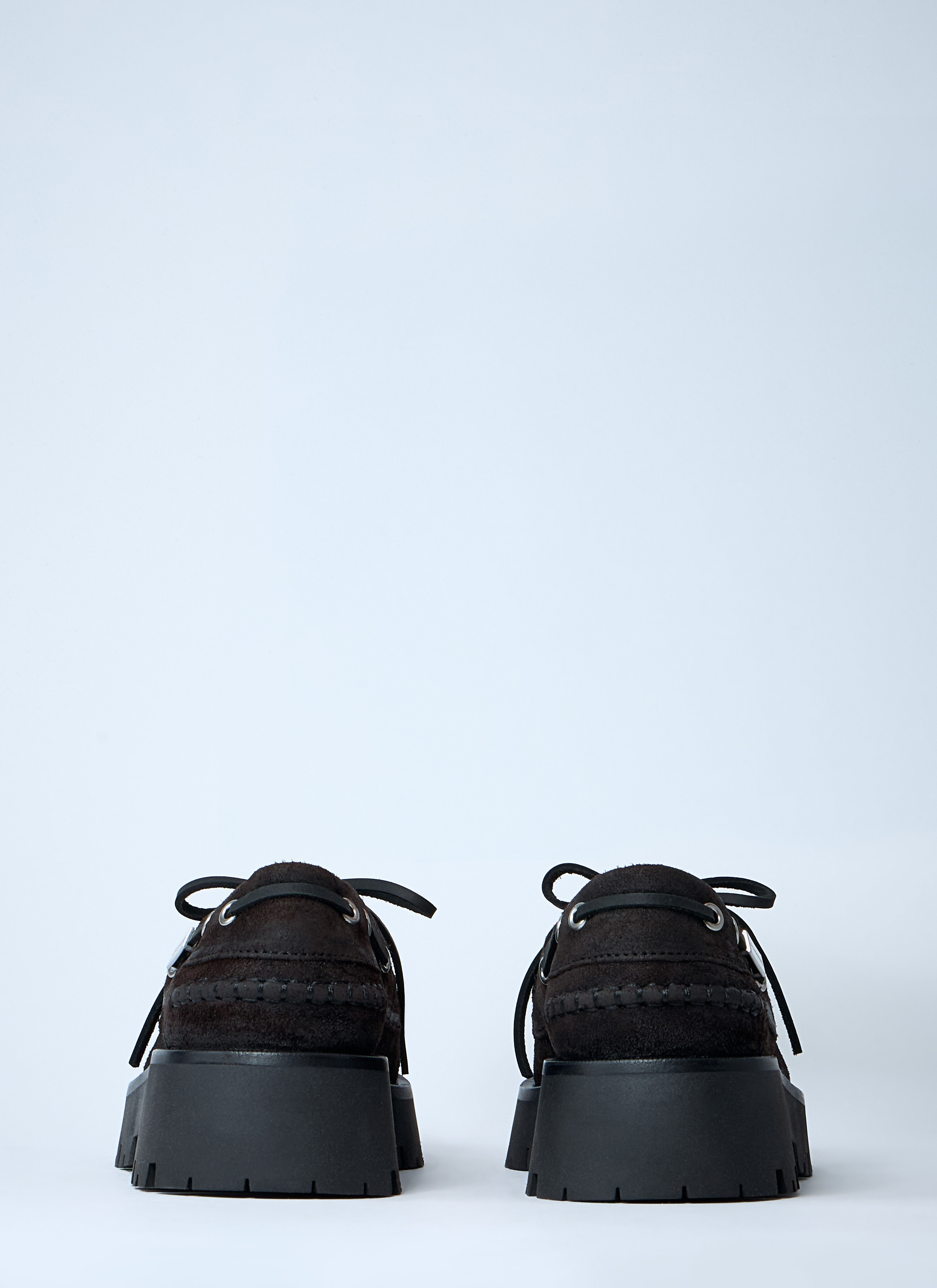 Suede Carson Boat Loafers - 5