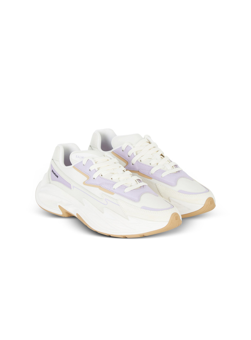 Balmain Run-Row leather trainers outlook