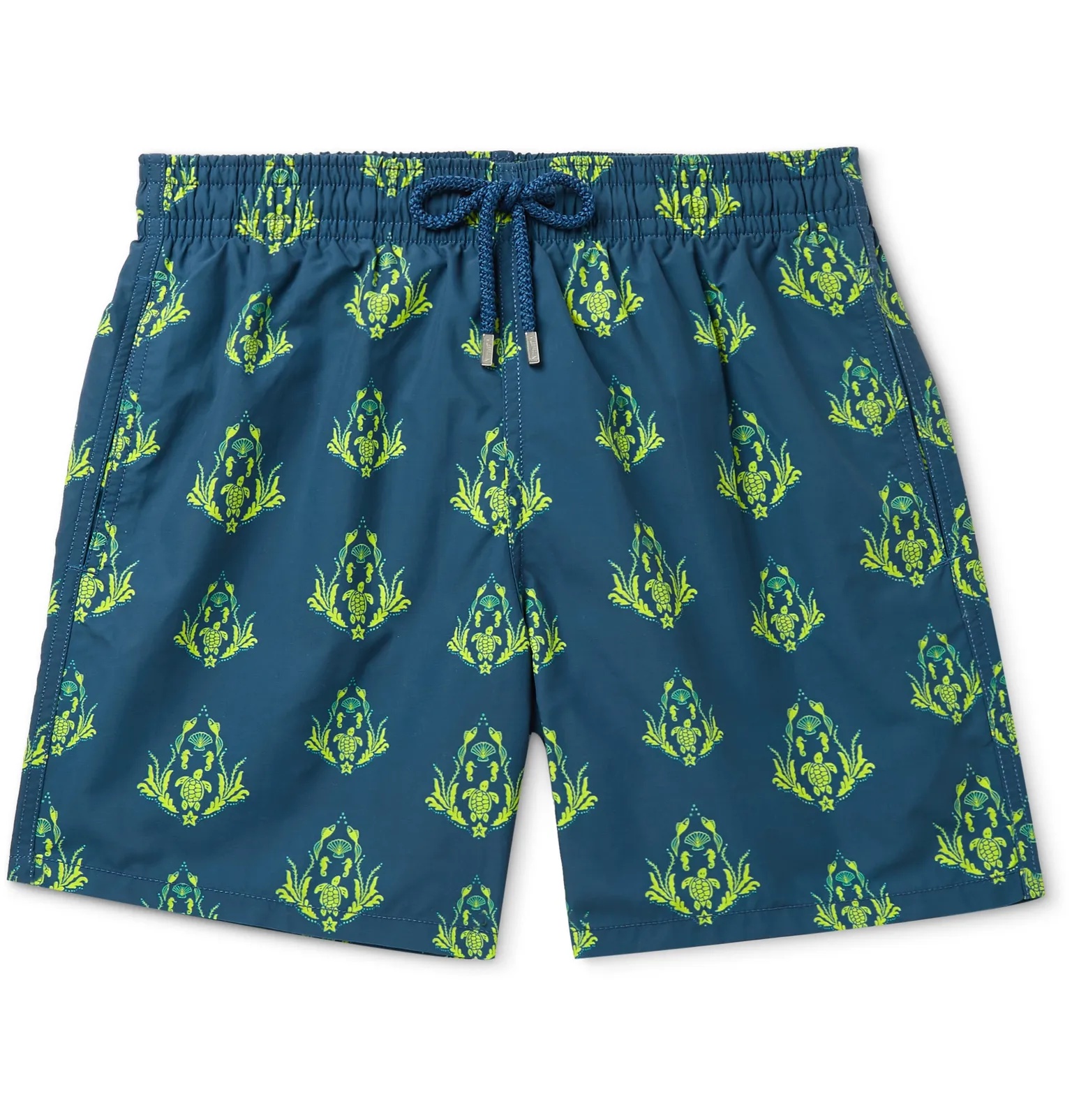 Moorea Mid-Length Printed Swim Shorts - 1