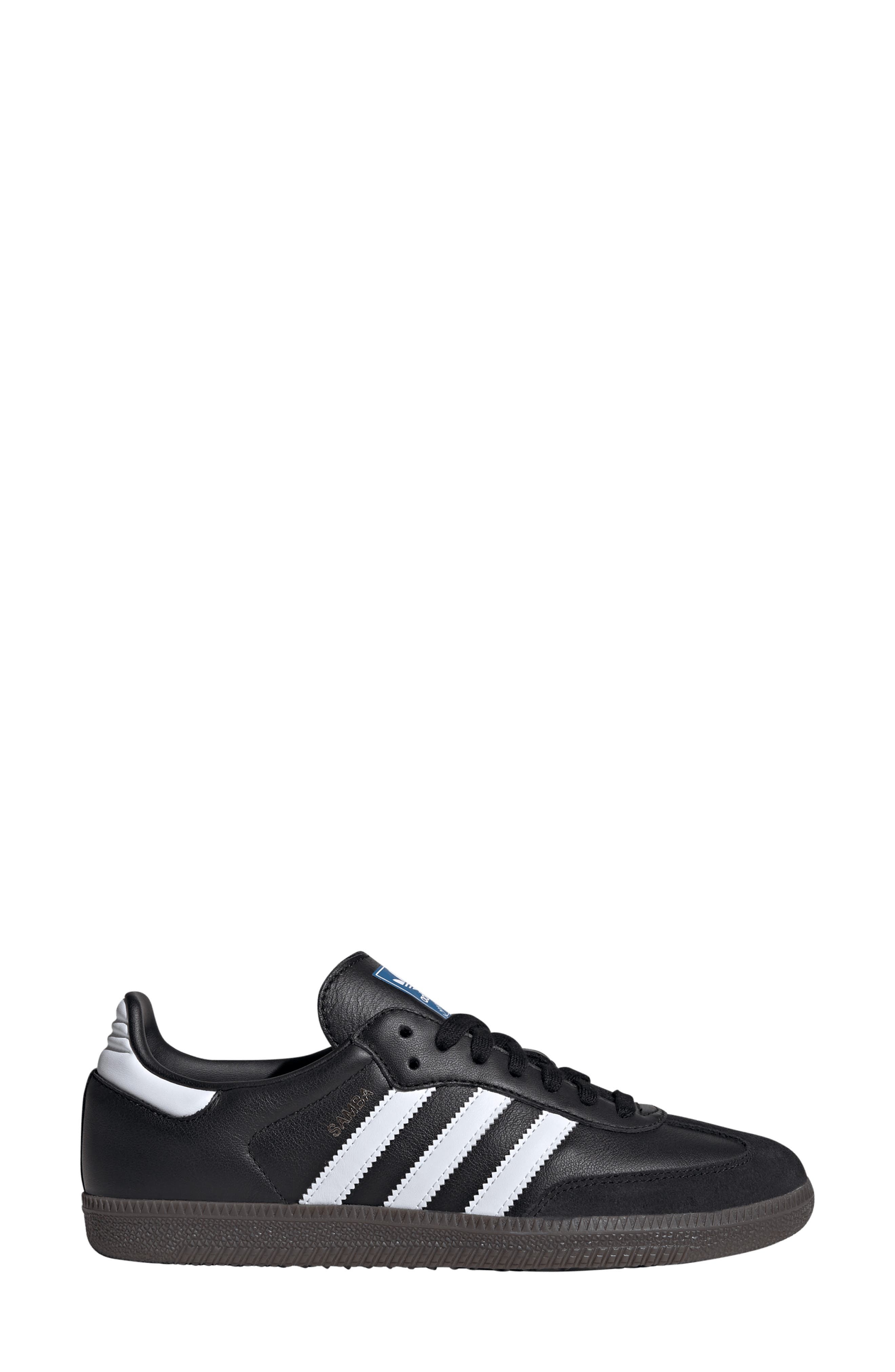 adidas Samba OG Sneaker in Black/White/Clear Granite at Nordstrom - 3