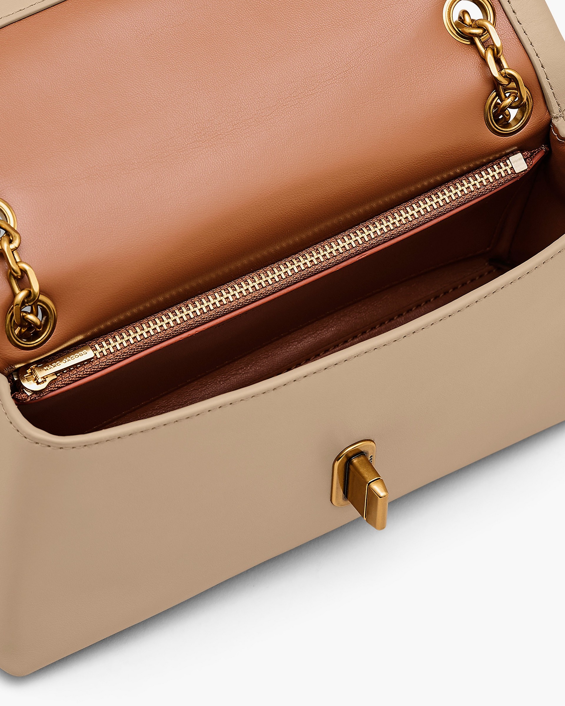 ★TOUT Y EST★ Wallet Chain Mini Bag Camel 5007694963 SMALL POUCH WITH STRAP Cuir Triomphe IN NUBUCK CALFSKIN
