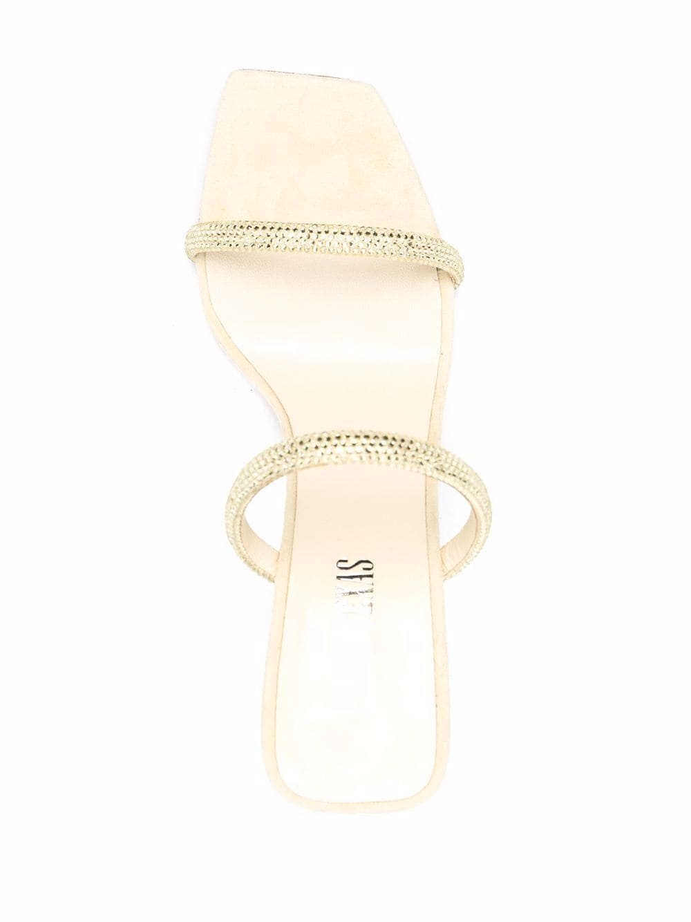 Holly Linda 90mm embellished mules - 4