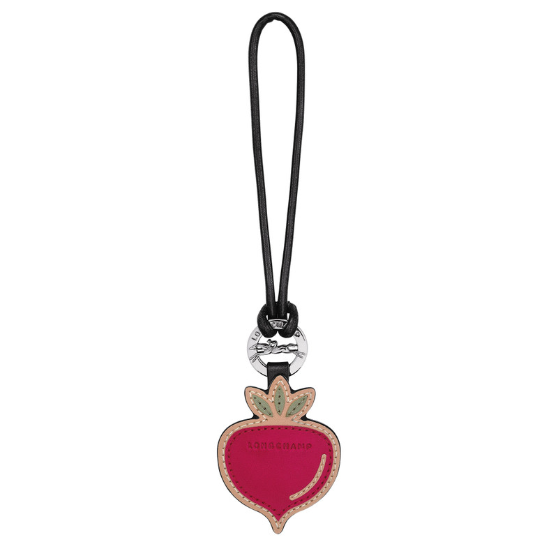 Longcharm Key ring Beetroot - Leather 1