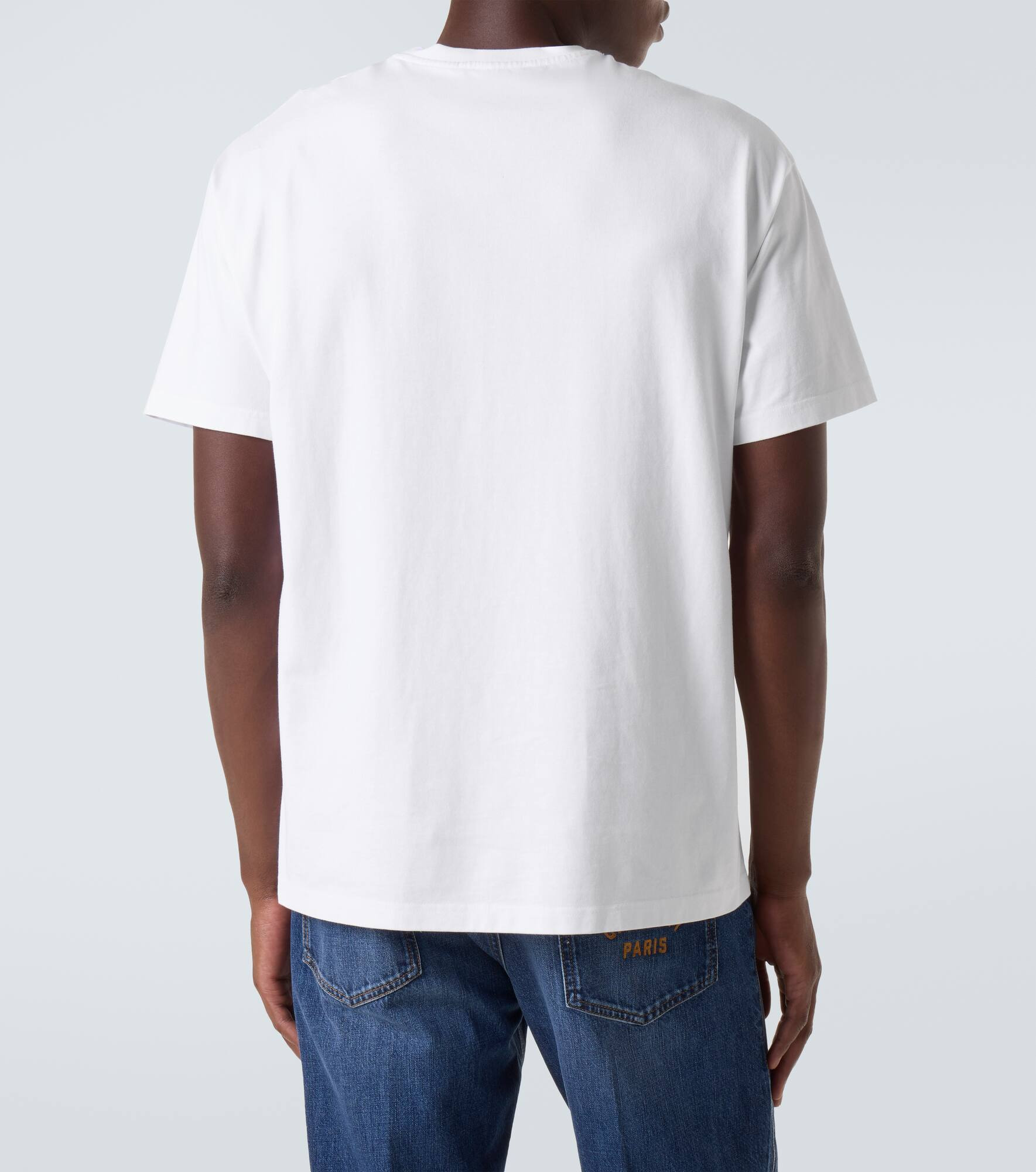 Logo cotton jersey T-shirt - 4