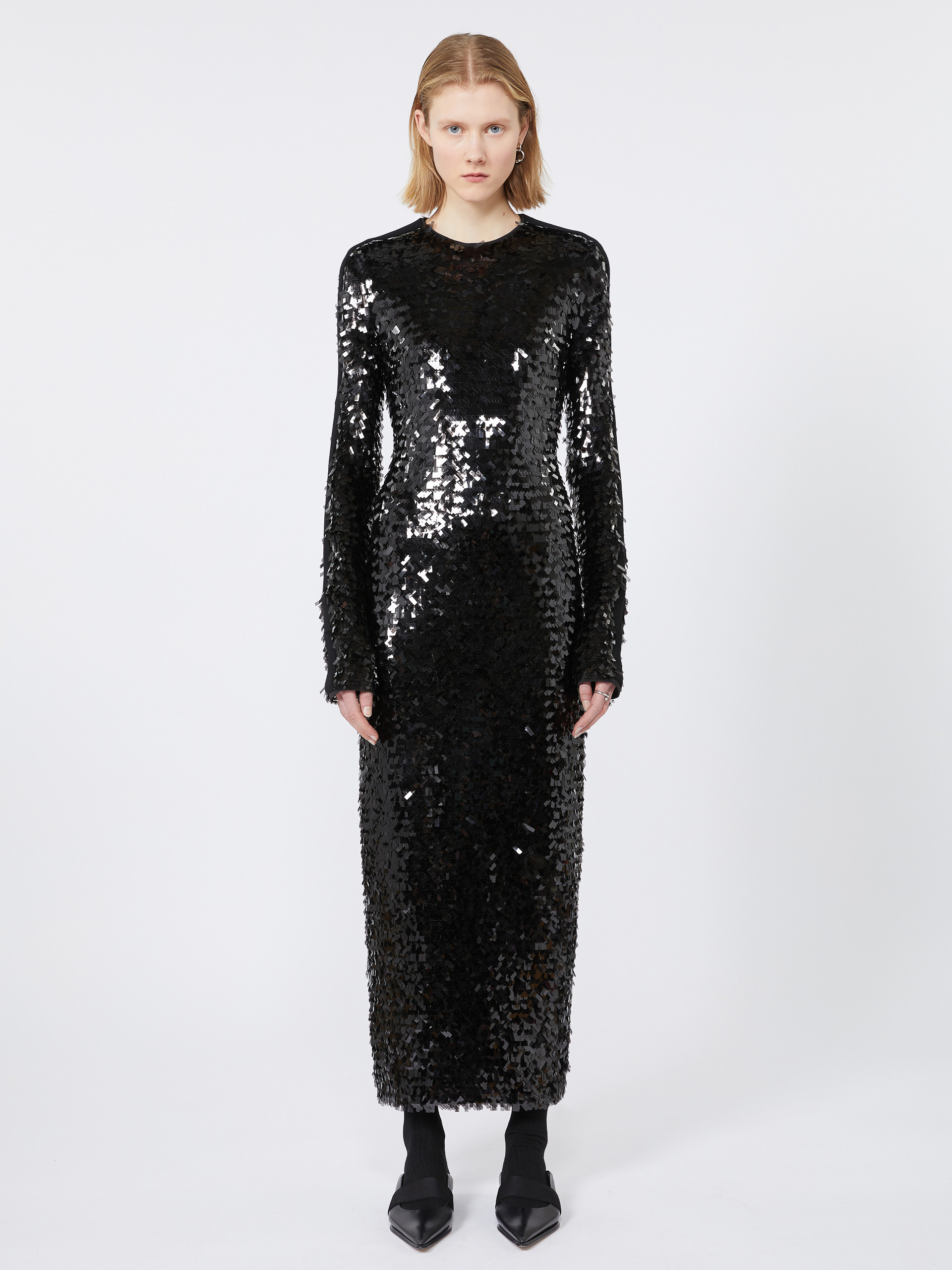 ELLENI Sequin-adorned jersey dress - 3