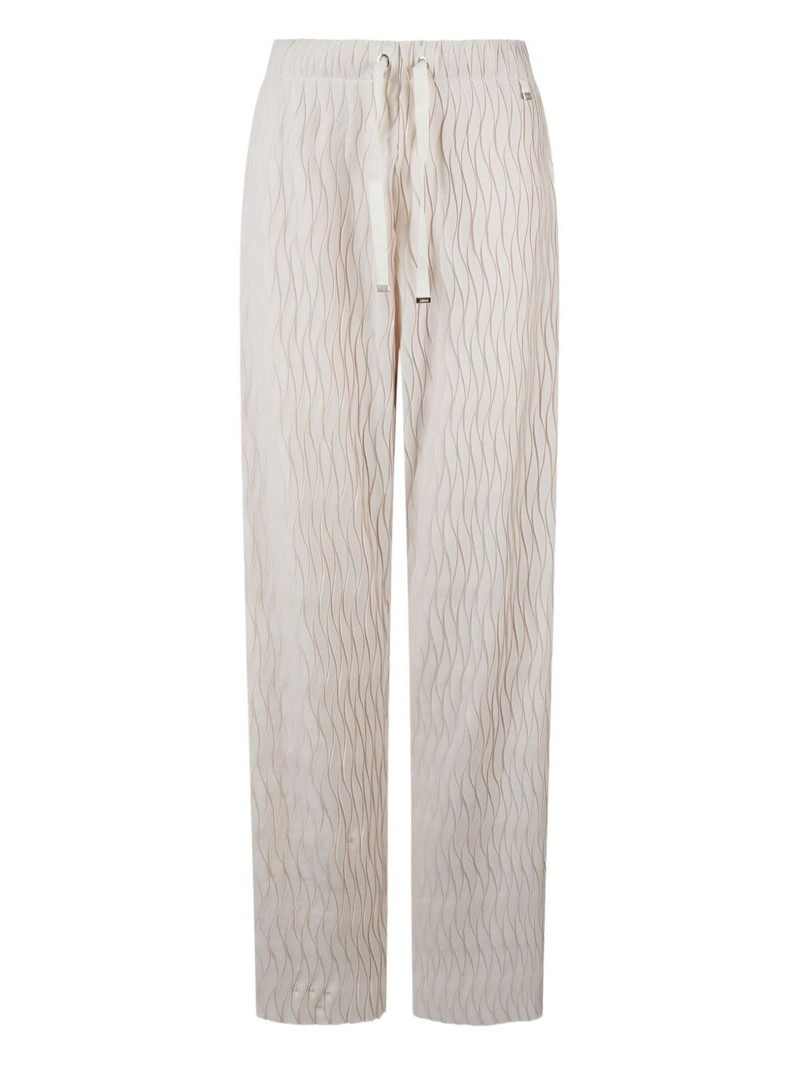 wave-jacquard trousers 1