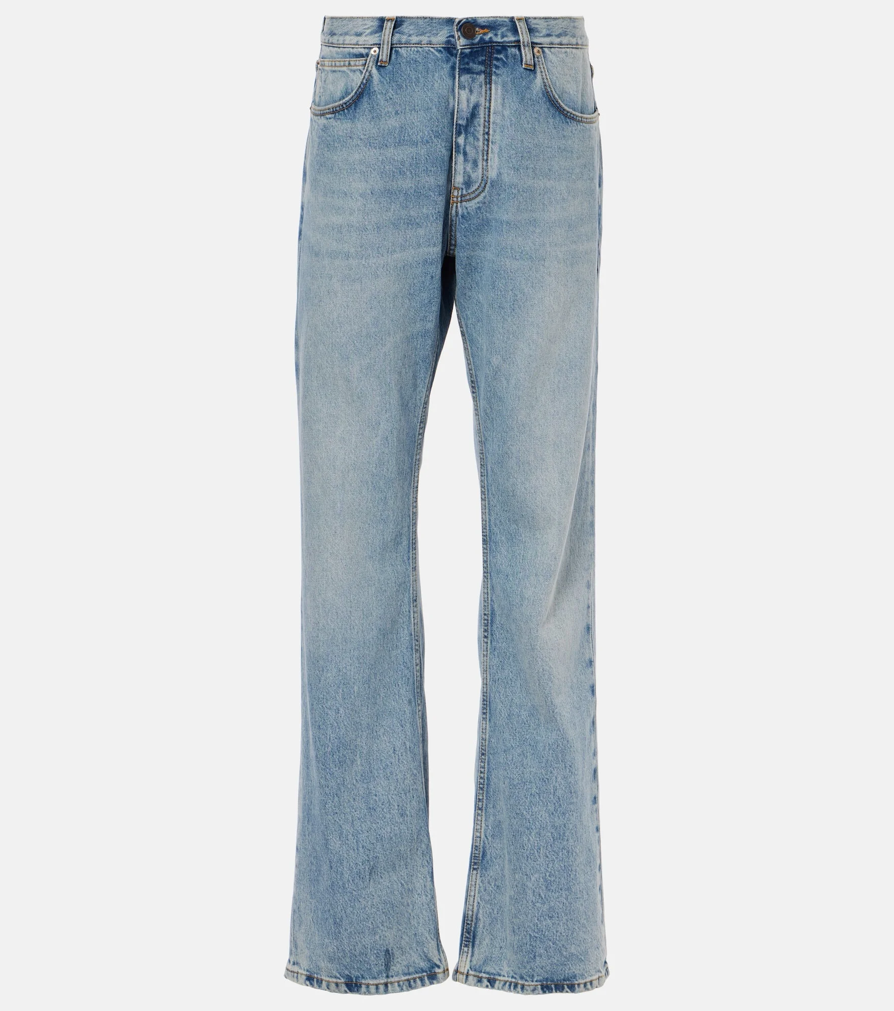 Low-rise straight jeans - 1