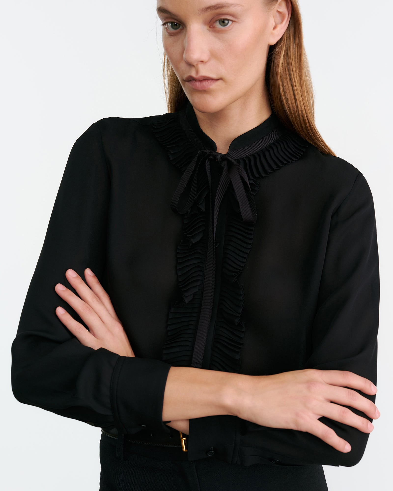 BERTILLE SILK SHIRT - 3