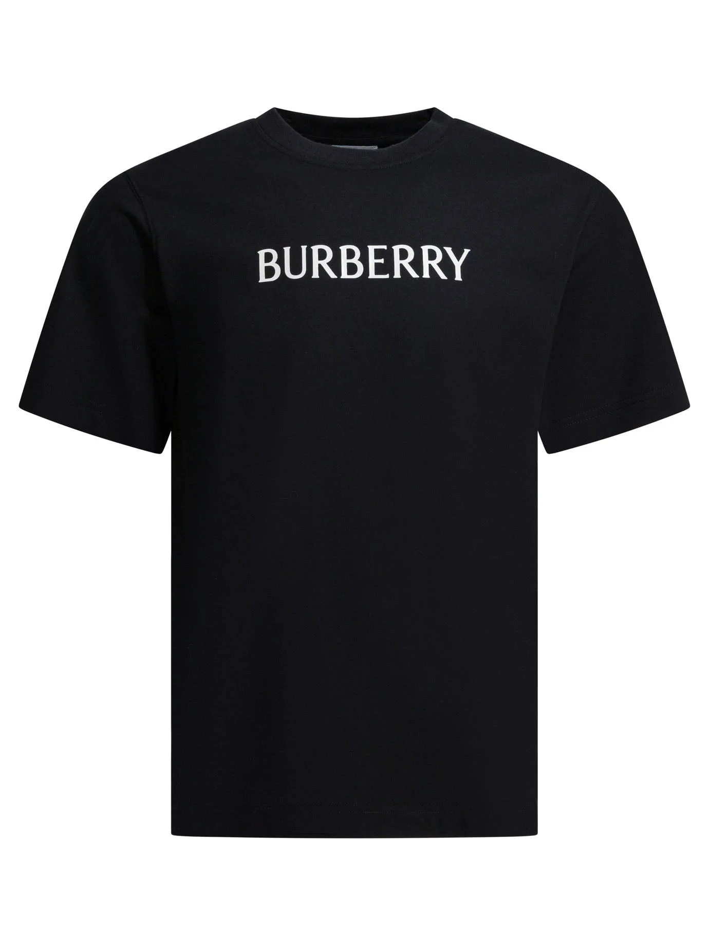 Burberry Cotton T-shirt With Logo - 1