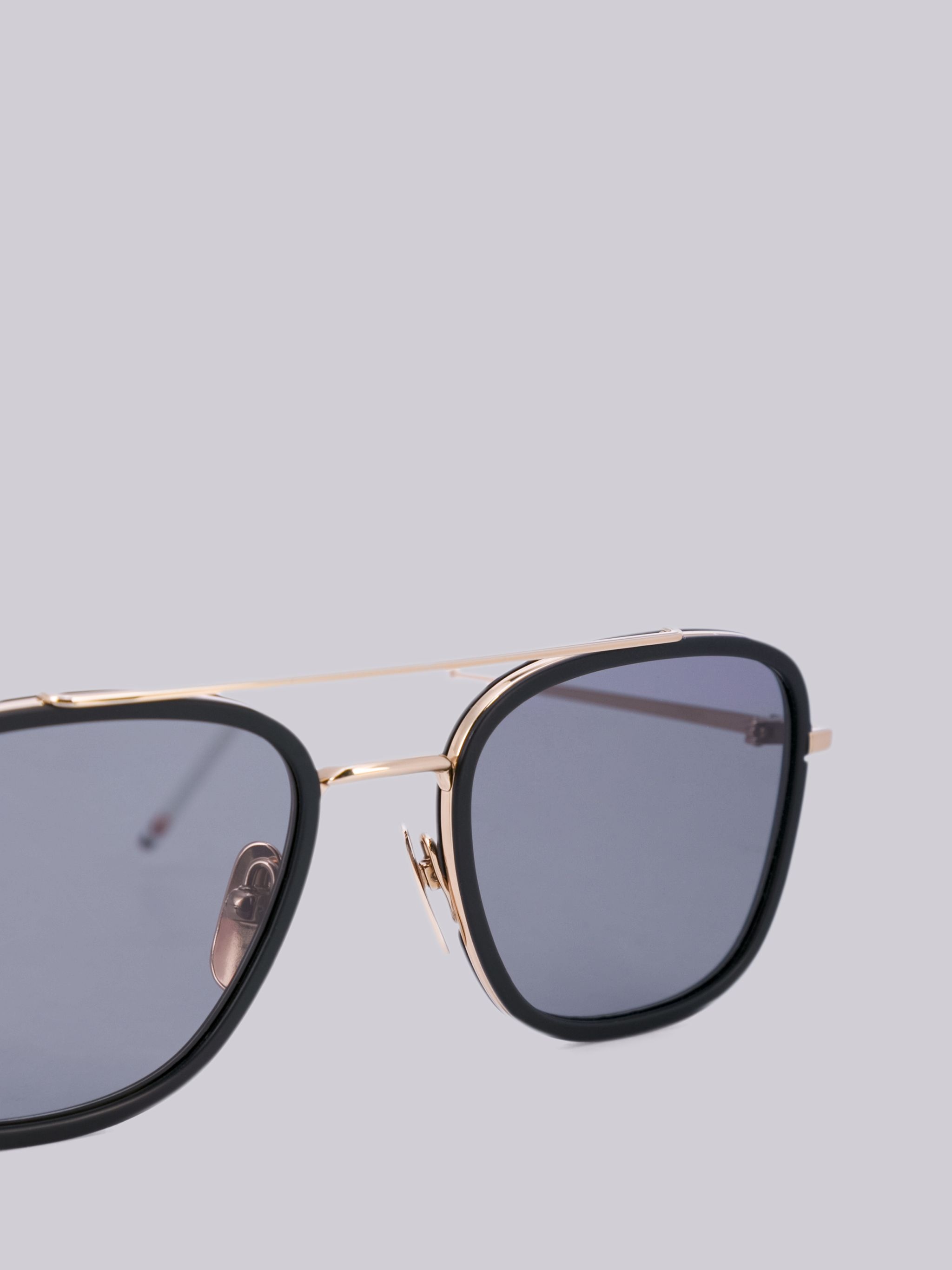 TB800 - Rose Gold Square Sunglasses - 2